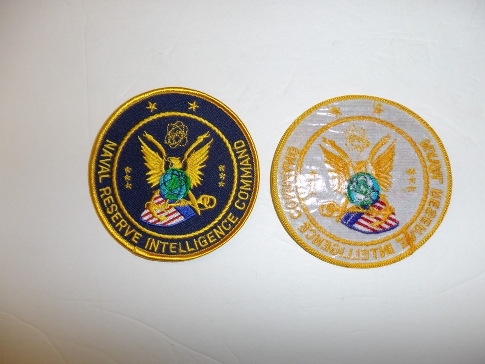 b2344 US Navy Intelligence patch Naval Reserve Command IR19C