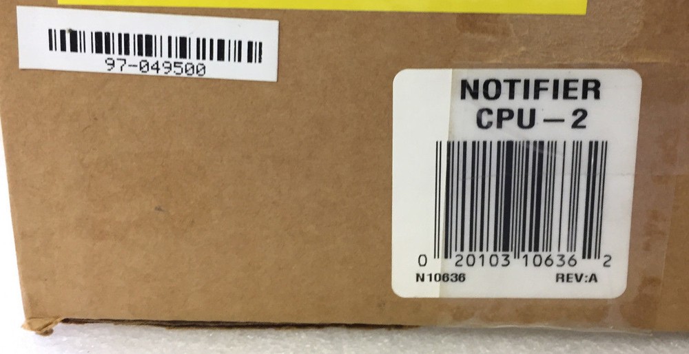 Honeywell / Notifier CPU-2 Central Proccessing Unit, Control Board. New!