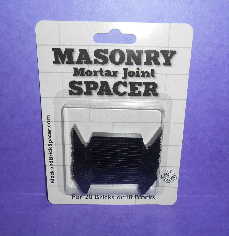 500 MASONRY MORTAR JOINT SPACER'S for DIY Block & Bricklaying