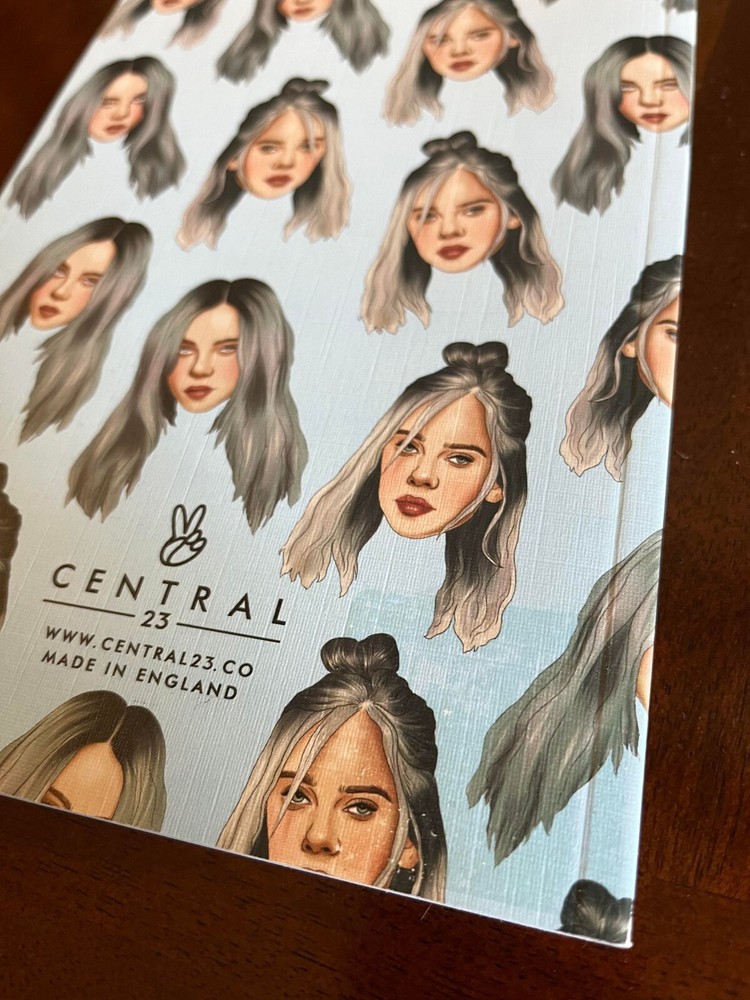 Billie Eilish "Bury Your Thoughts" notebook