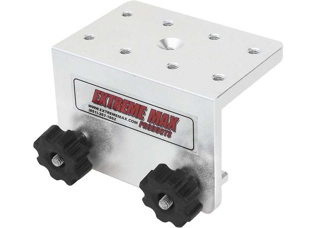 Extreme Max 3005.4402 90° Aluminum Slider Base For Tracker Versatrack Systems