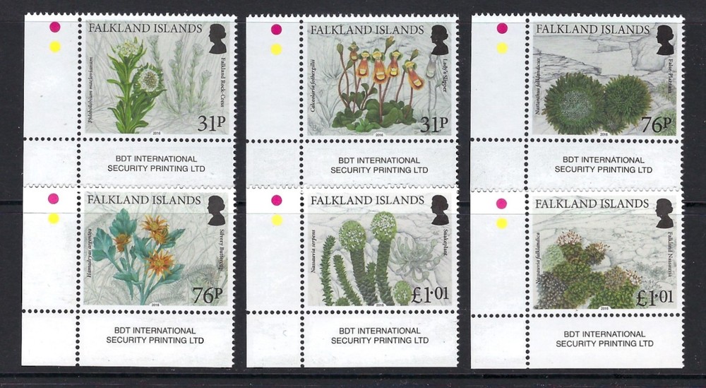 FALKLAND ISLANDS #1173-78 MINT, NH