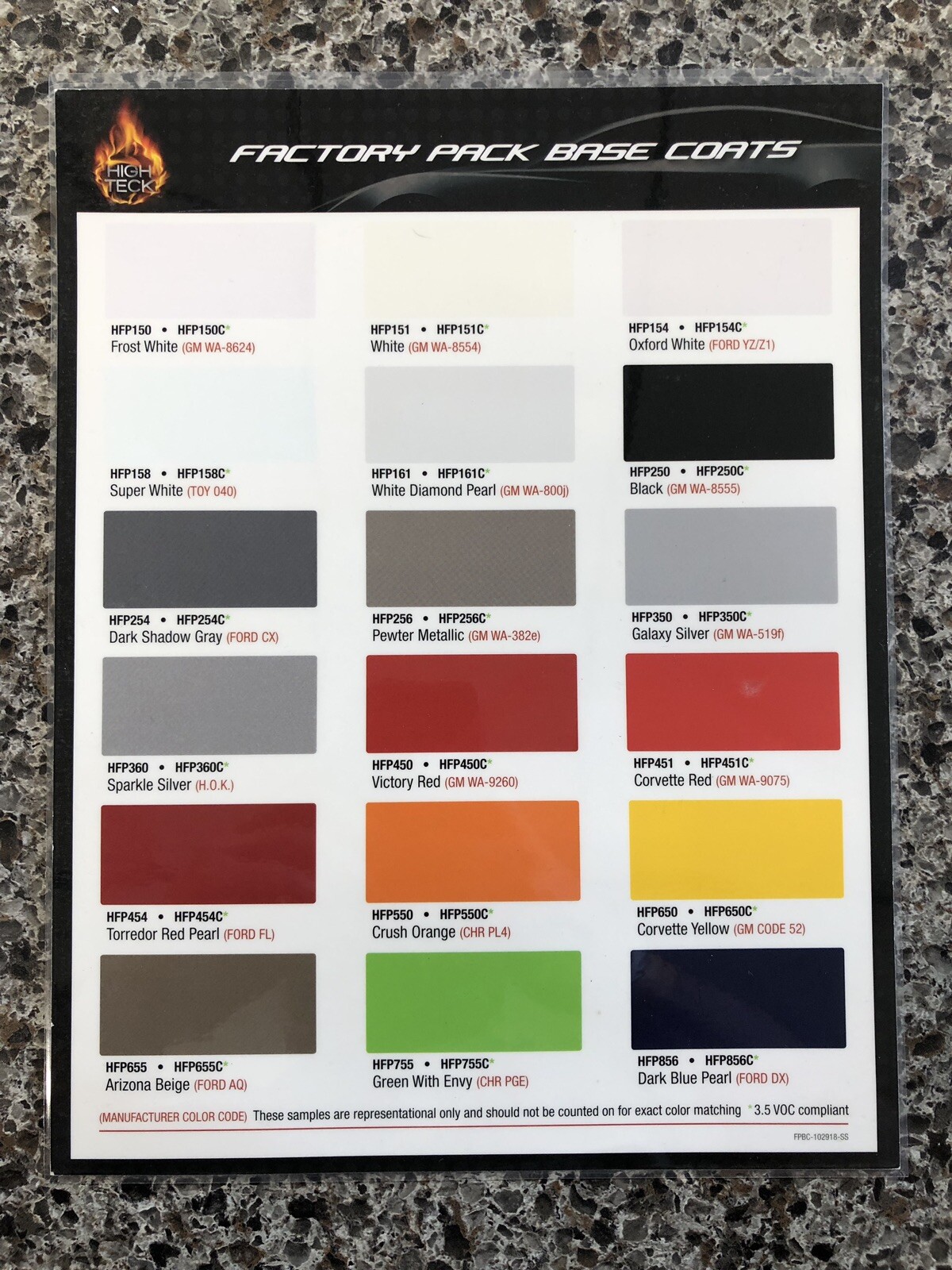 GM / Chevrolet WA9260/u9260/9260 Victory Red Automotive Basecoat paint 1 gallon