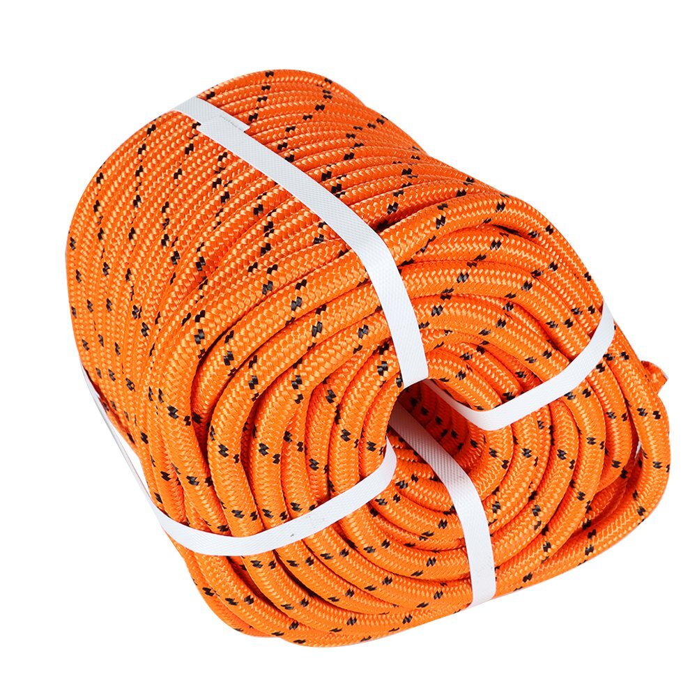 1/2"x200' Double Braid Polyester Rope Arborist Bull Tree Rigging Work Utility