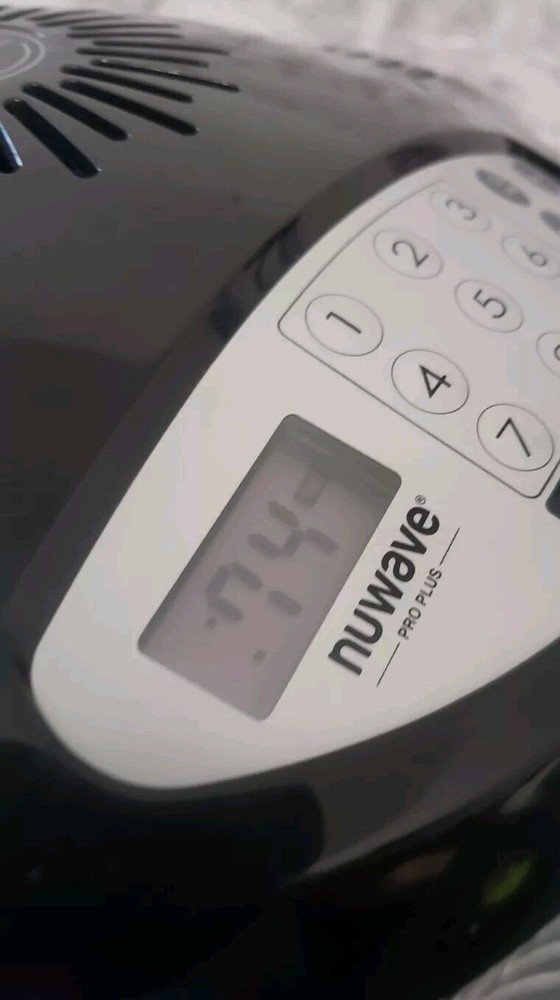 Nuwave Pro Plus Oven Model #20631W Black.