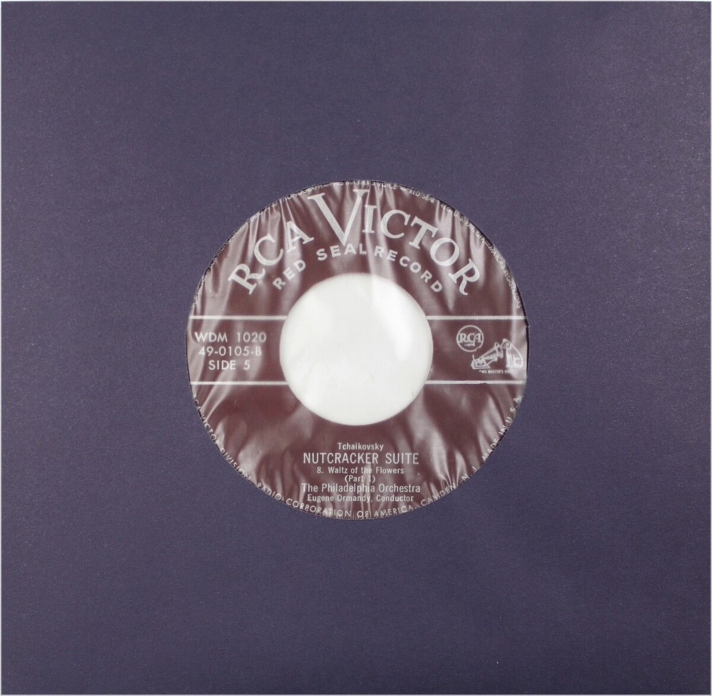 (100) 7" COLORED Blue Polylined Record Inner Sleeves Vinyl ARCHIVAL #07IABL