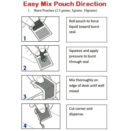 Electrically Conductive Silver Epoxy Adhesive - 2.5g Kit for Electronics Repair