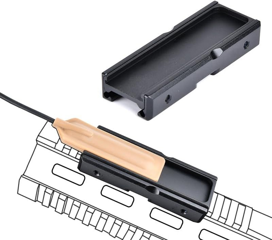 PEQ15 Laser Wire Control Pressure Pad Switch Mount CD Light Control System for S