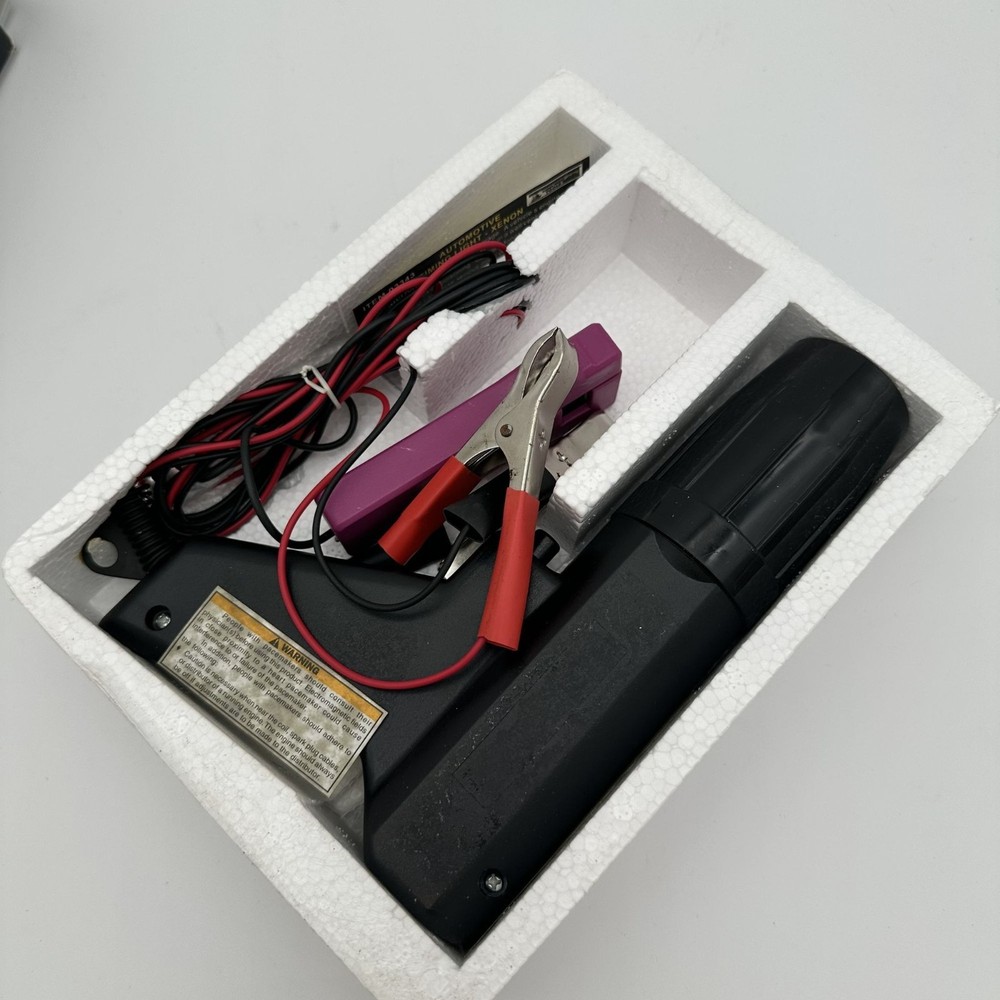 Automotive Timing Light Kit With Clamps & Cables