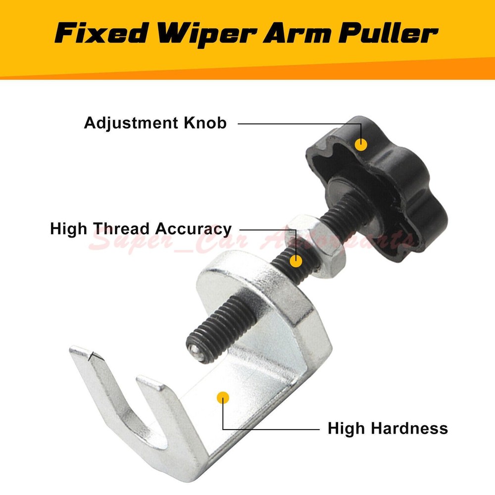 Battery Terminal and Wiper Arm Puller Tools, Windshield Wiper Arm Removal Tool
