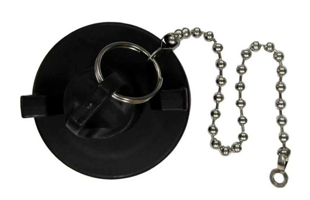 Ozark Trail and Cooler Drain Plug Assembly Black