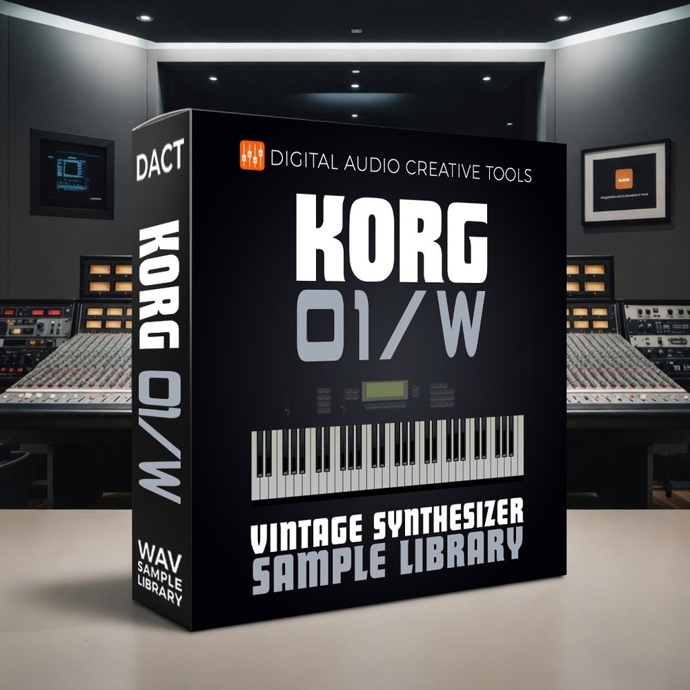Korg 01/W Synthesizer Sample Library