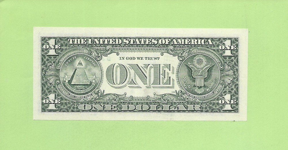 2001 ..UNCIRC $1 D 3794 2971 B .... 2001 $1 D-B NICE NOTE FRN