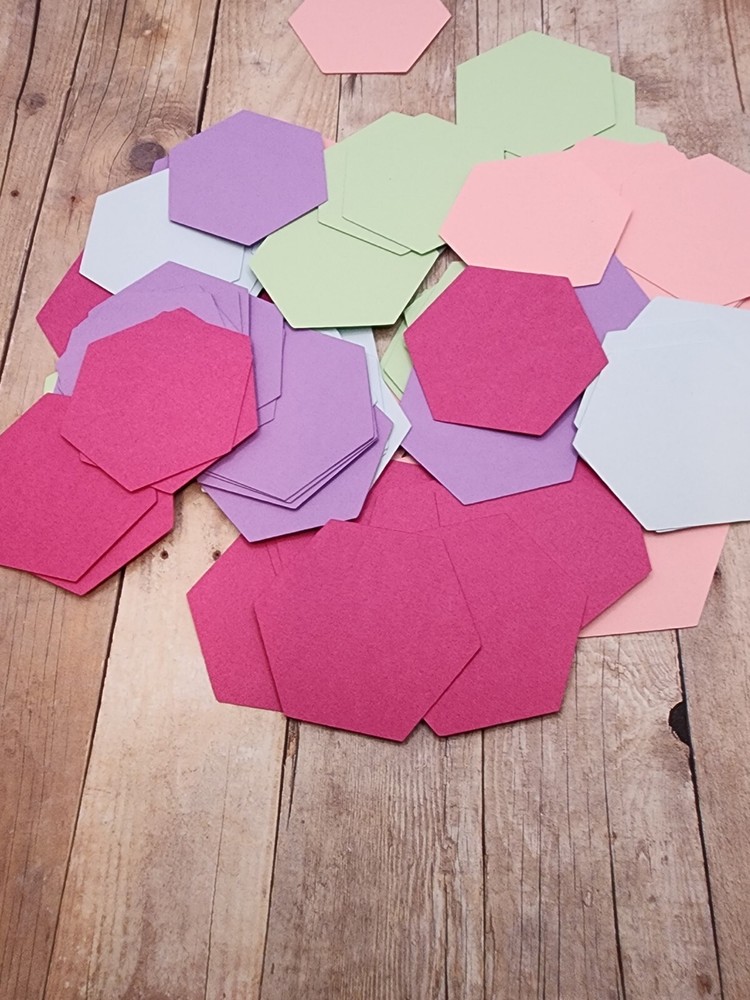 1" Hexagons 150 Count,English Paper Piecing , Hexies, EPP, One Inch, Fun,