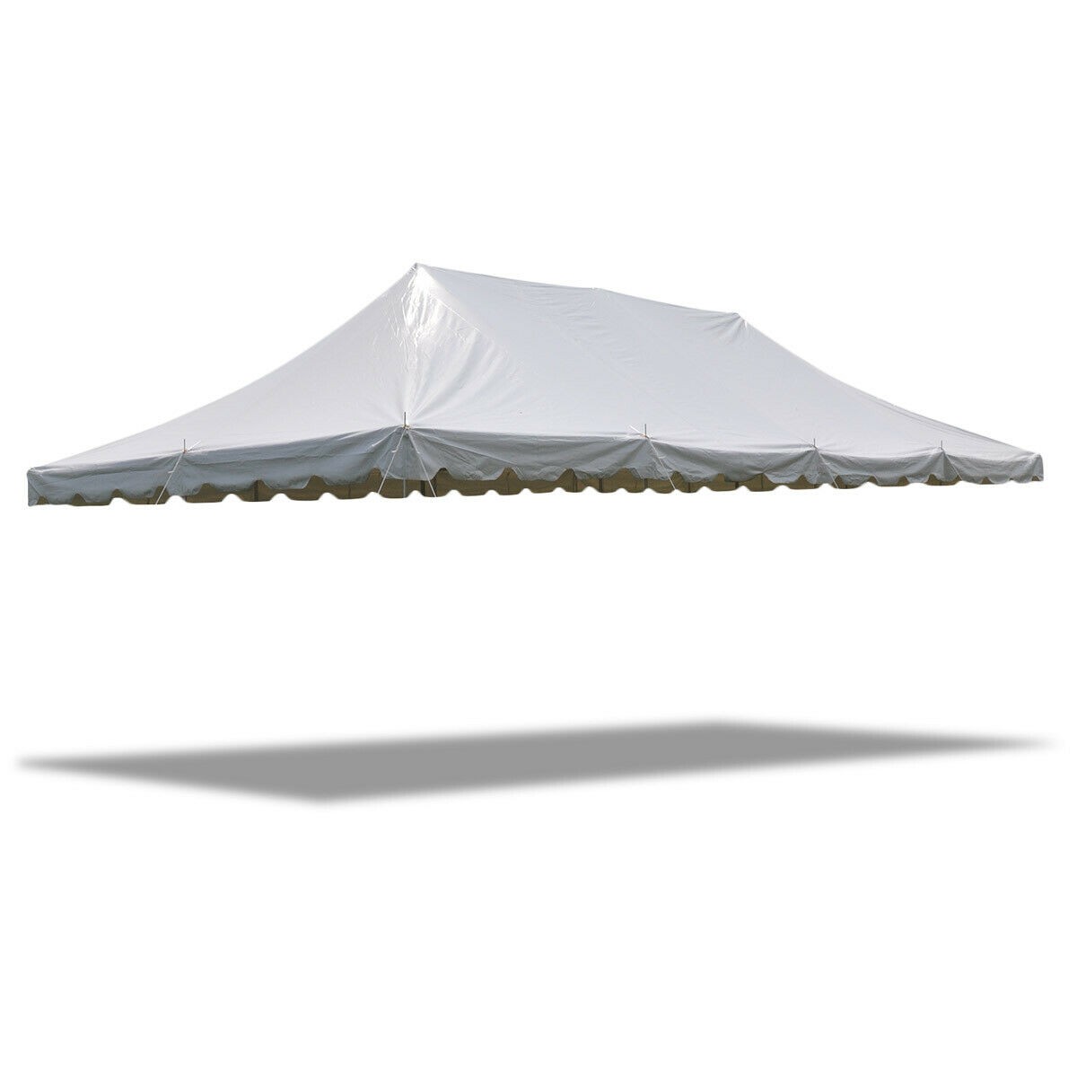 20x40 Replacement Pole Tent Canopy Top White Event Cover