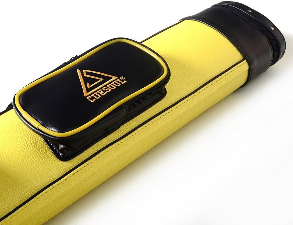 Elegant Soocoo 2x4 Pool Cue Case - Lightweight, Adjustable & Accessory Storage