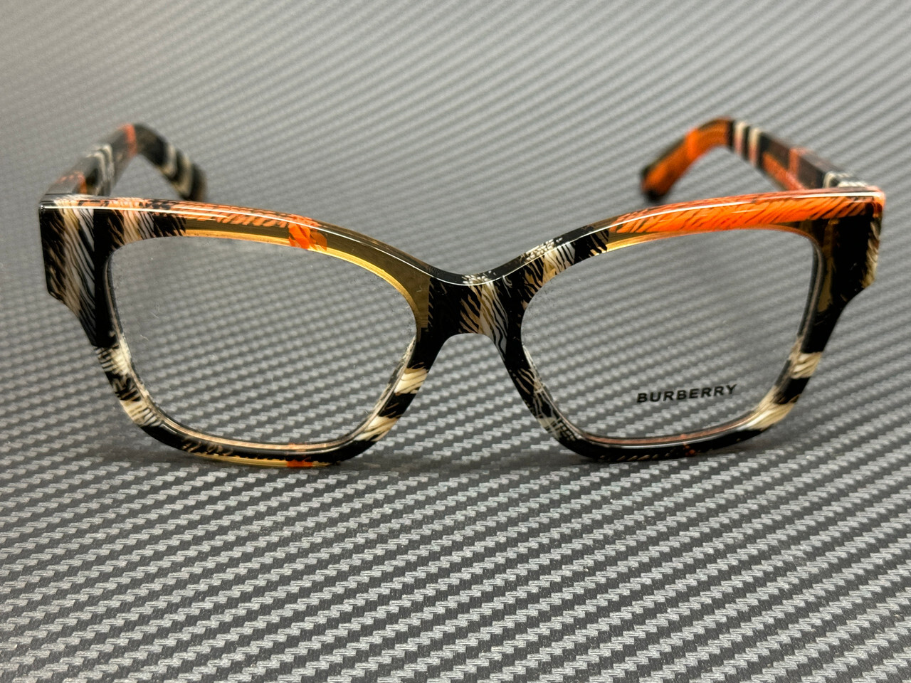 BURBERRY BE2420 4146 Check Sand Women's 54 mm Eyeglasses