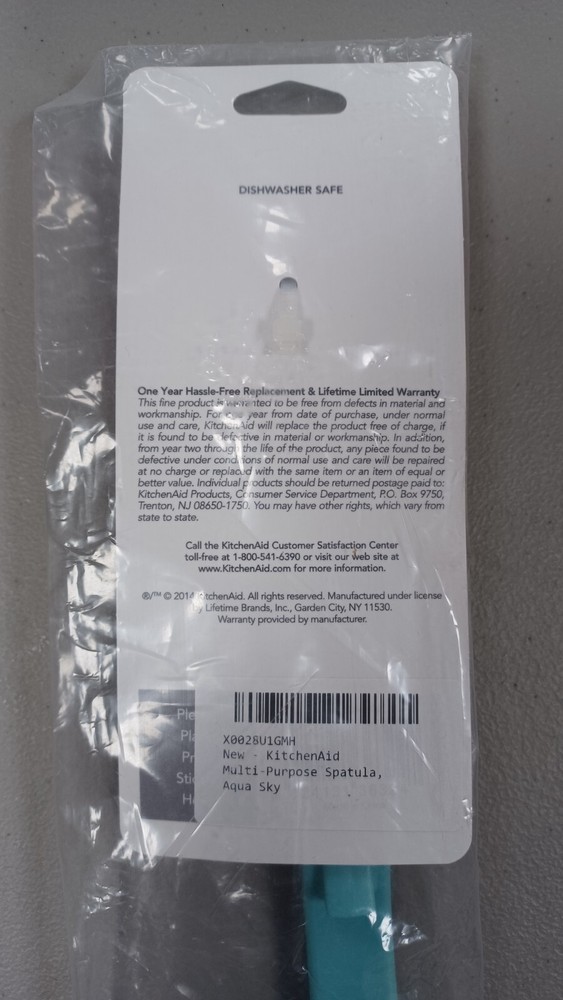 Kitchen Aid Spatula Aqua Sky