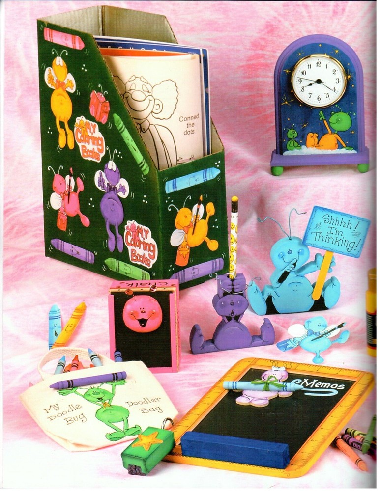 Bedbugs Don't Bite! Annie Lang Acrylic Decorative Painting Patterns Book