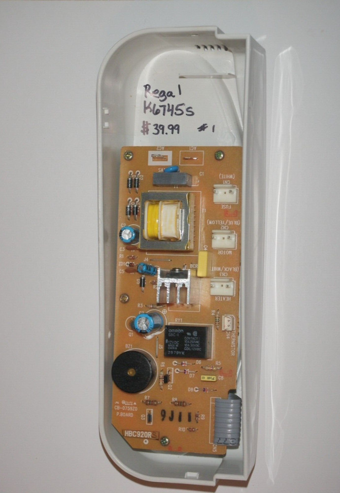 Control Panel + PCB for Regal Kitchen Pro Breadmaker Model K6745s only (#1)