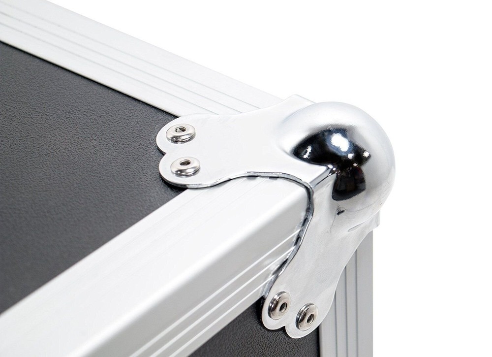 OSP Cases | ATA Road Case | 16-Space Amp Rack | 20" Deep | Standing Lid Table...