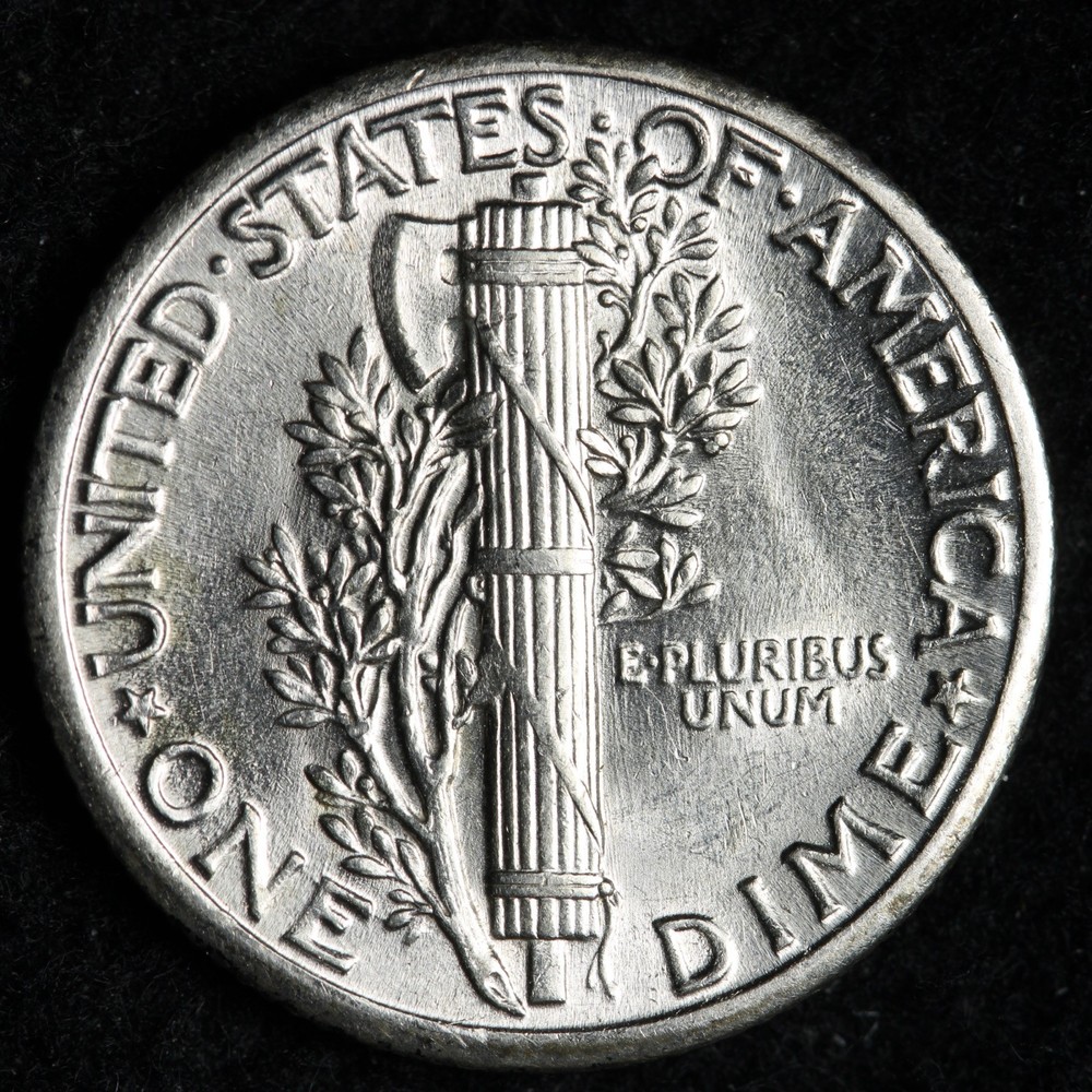 1934 Mercury Silver Dime GEM BU *UNCIRCULATED* MS E212 AINH