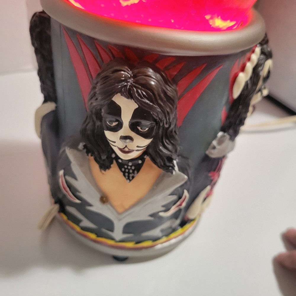 KISS Lava Lamp - 1999 Vintage Rock Band Rare Limited Edition Spencers