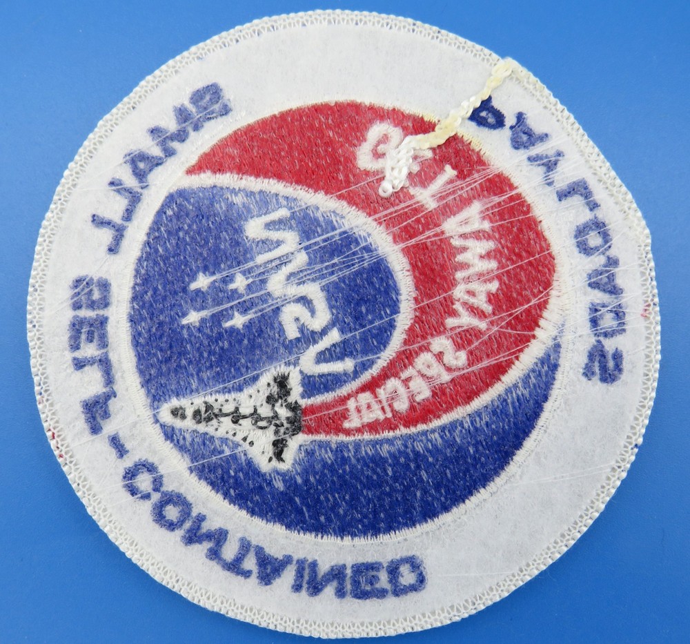NASA PATCH vtg Small Self-Contained GET AWAY SPECIAL Payloads Space Shuttle