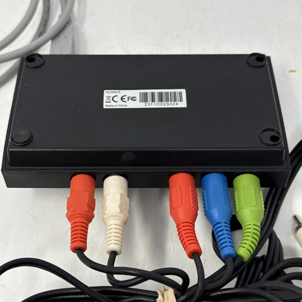 Roxio HU348-E Standard Component Cable Game Capture Device Software PS3 Xbox 360
