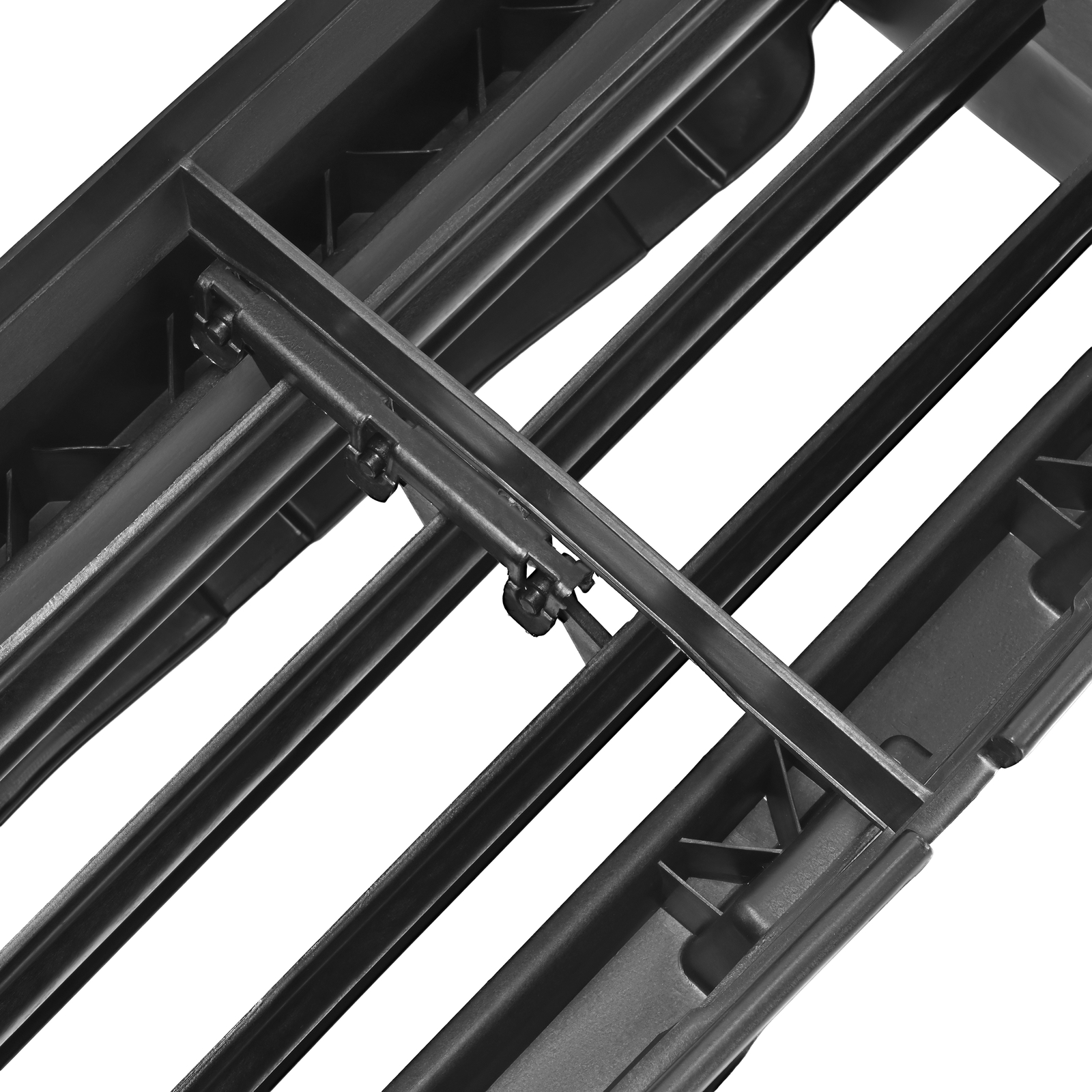 Upper & Lower Radiator Grille Air Shutter Without motor For Ford F150 2015-2017