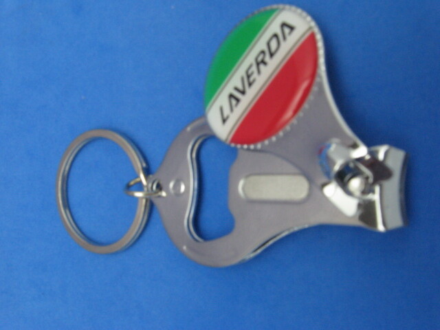 LAVERDA KEY RING NAIL CLIPPER BOTTLE OPENER #281