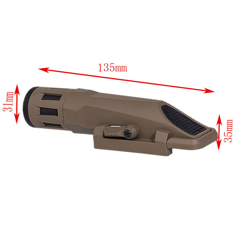 400 Lumens Tactical WMLx-G2 Flashlight Constant Momentary Strobe Light
