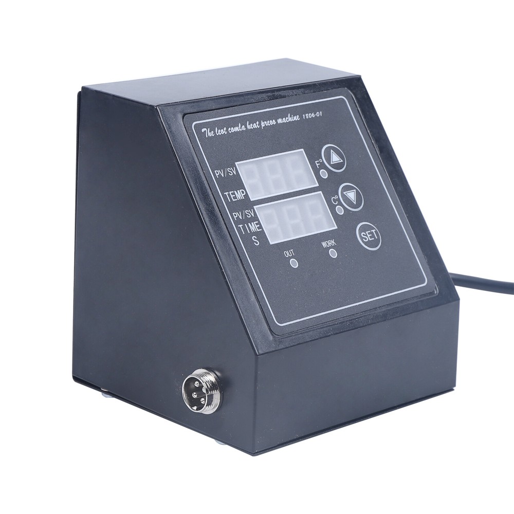 110V Heat Press Control Box Replacement for K-type Heat Transfer Machine LED