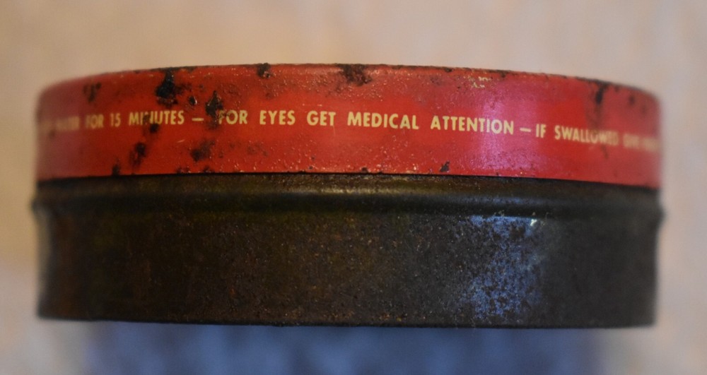 VINTAGE RUBYFLUID SOLDERING PASTE TIN COLUMBUS OHIO