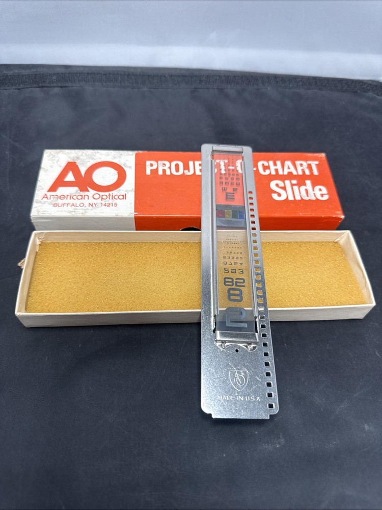 Project-O-Chart Visual Acuity Slide for Projector