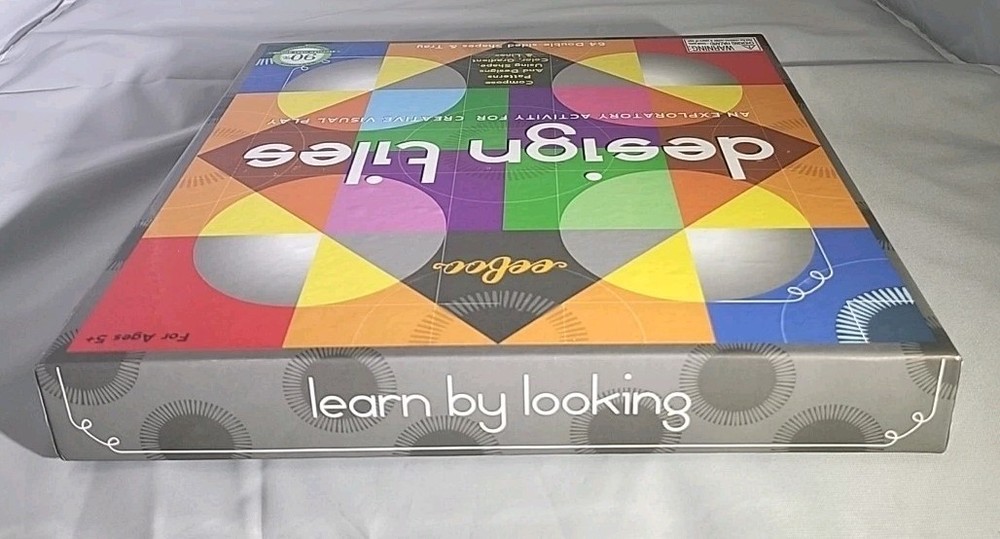 eeBoo Design Tiles An Exploratory Activity for Creative Visual Play NEW