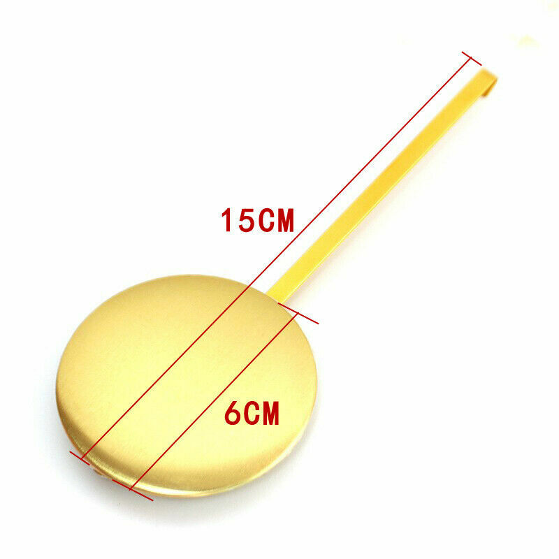 Universal Brass Replacement Clock Part Pendulum Movement Plated Gold Classic New