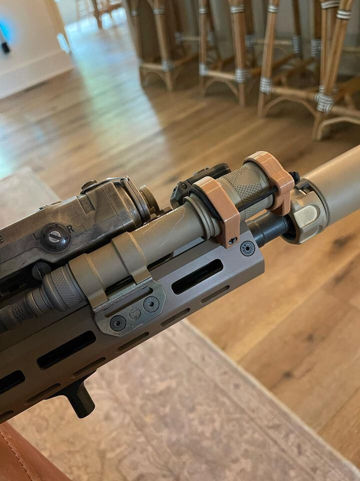 Light / Lens Cover with Tip Grip for Flashlights