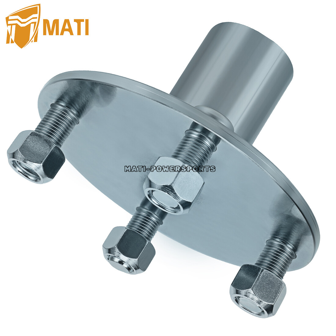 4 Lug 1" Live Axle Adapter Hub for Go Kart Cart ATV Quad Trailer - 4" x 4"