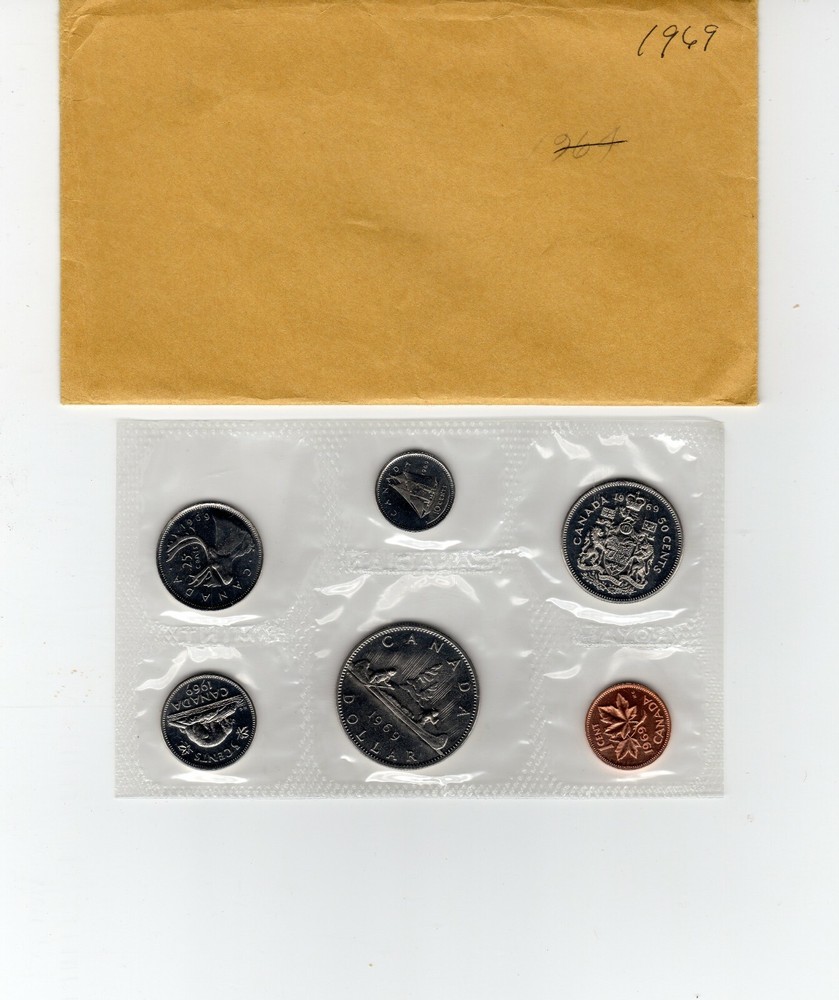 1969 Canadian uncirculated set