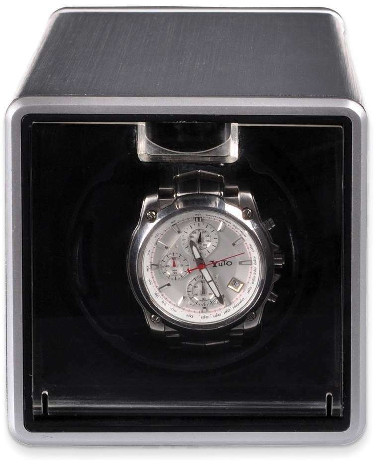 Rotations Silver-Tone Metal Single Watch Winder
