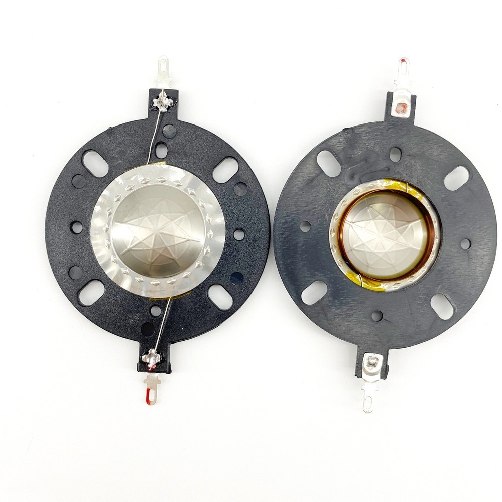 2 Replacement 1" Titanium Dome Diaphragms For Speaker Tweeter Driver Repair 8Ω