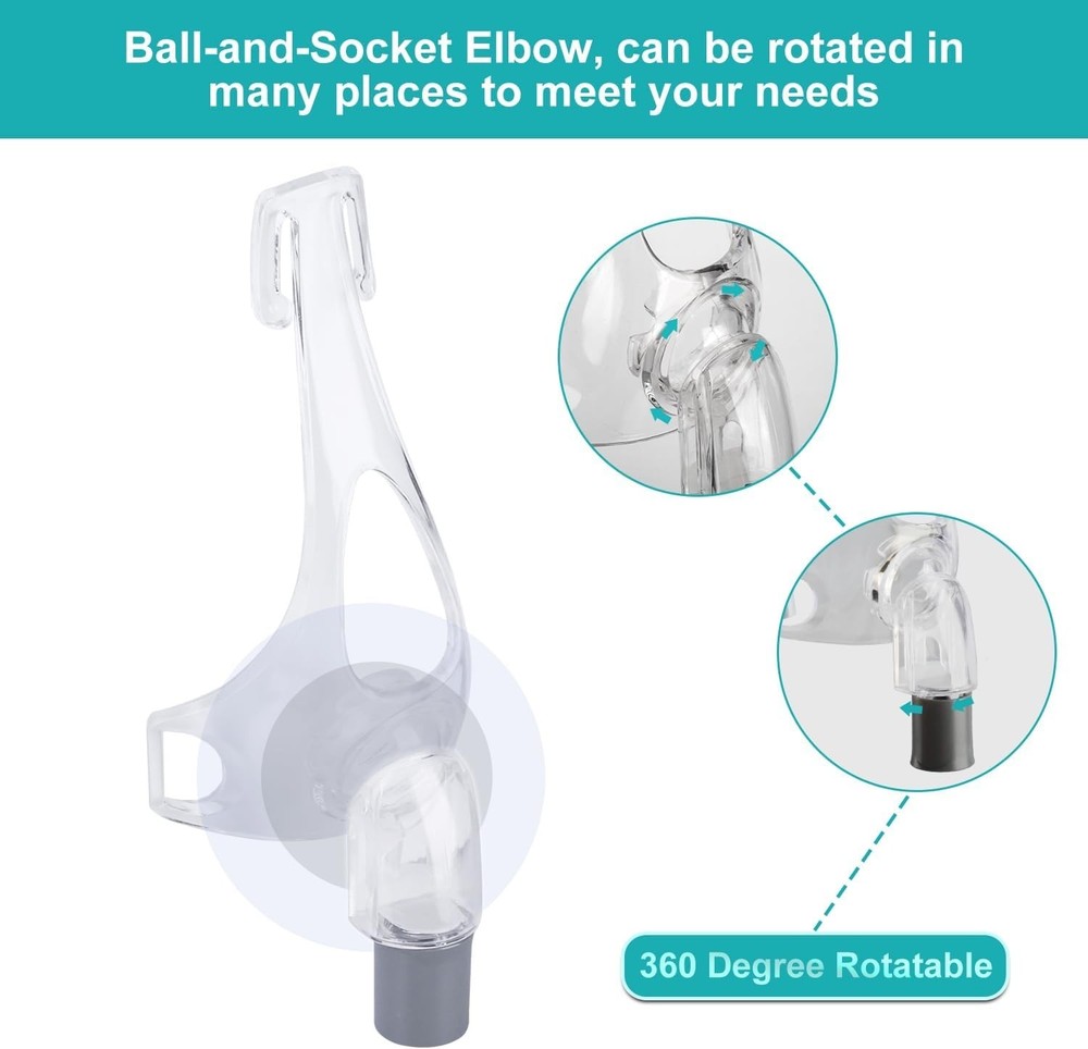 Fisher Paykel Simplus Frame & Elbow - Easy Install, 360° Elbow, Cost-Effective