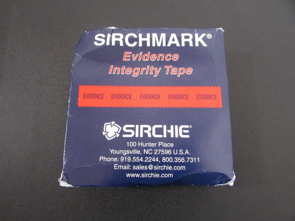 Sirchie BLUE Sirchmark Evidence Integrity Tape SM2000B2
