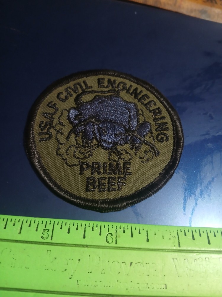 Patch- Air Forcecivil Engineering- Prime Beef (25-042)