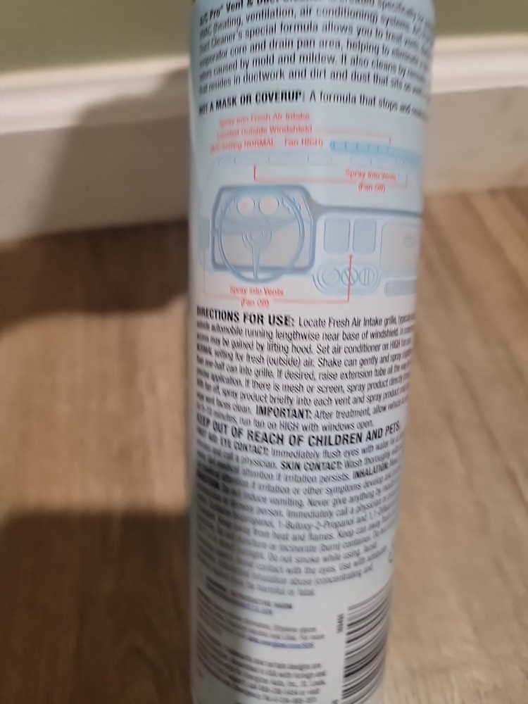 InterDynamics Certified A/C Pro Vent and Duct Cleaner, Professional Strength...