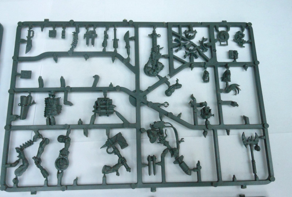 warhammer 40k Ork Boys Bits incomplete sprue