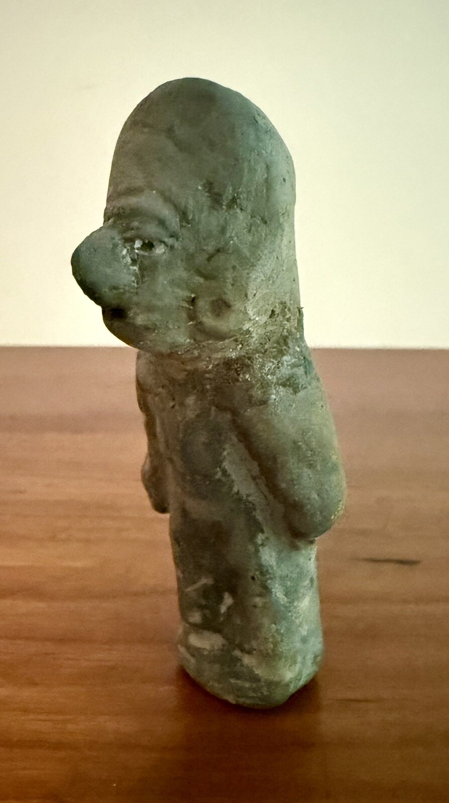 Ancient Pre-Columbian Peru Chancay Effigy Figure Statue 1100-1300 AD