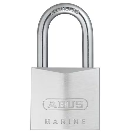 Abus 75Ibhb/40 Kd Padlock, Keyed Different, Long Shackle, Rectangular Brass