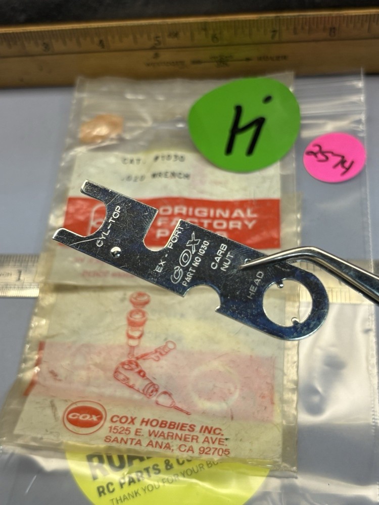 VINTAGE COX 1030 .020 WRENCH / 1pc.